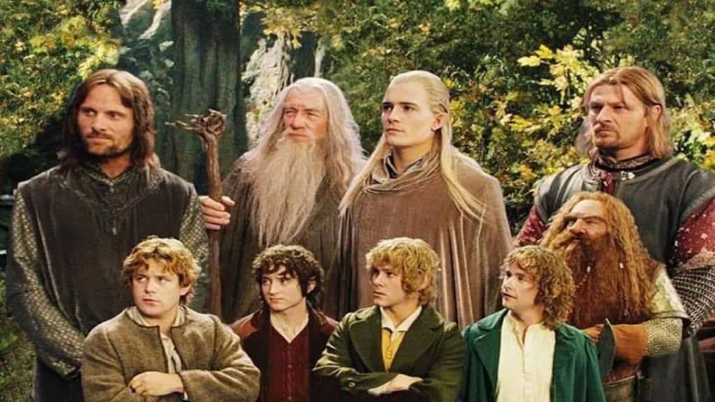 Fantasy characters ready to leave for their journey.