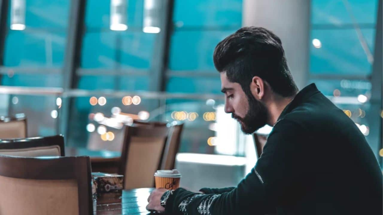 Man sitting alone and reflecting on relationship truths and how to respond wisely.