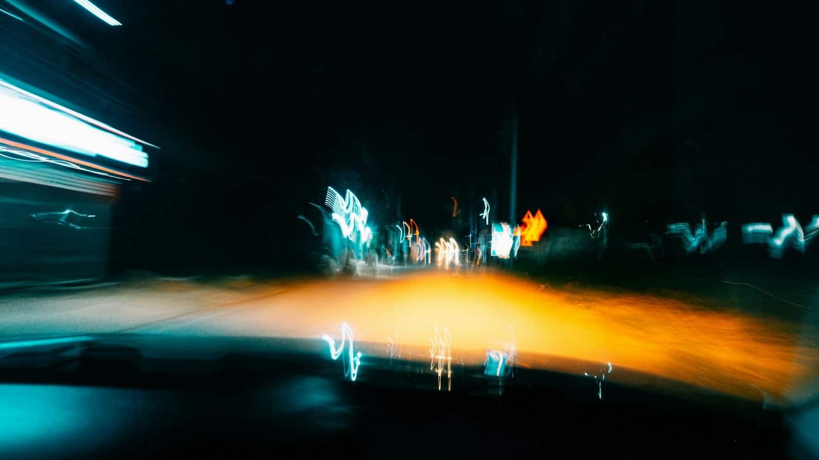 A literal blurry vision.