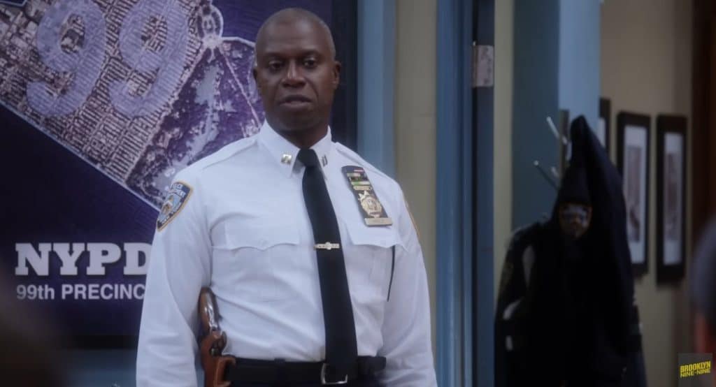 A picture of Captain Holt.