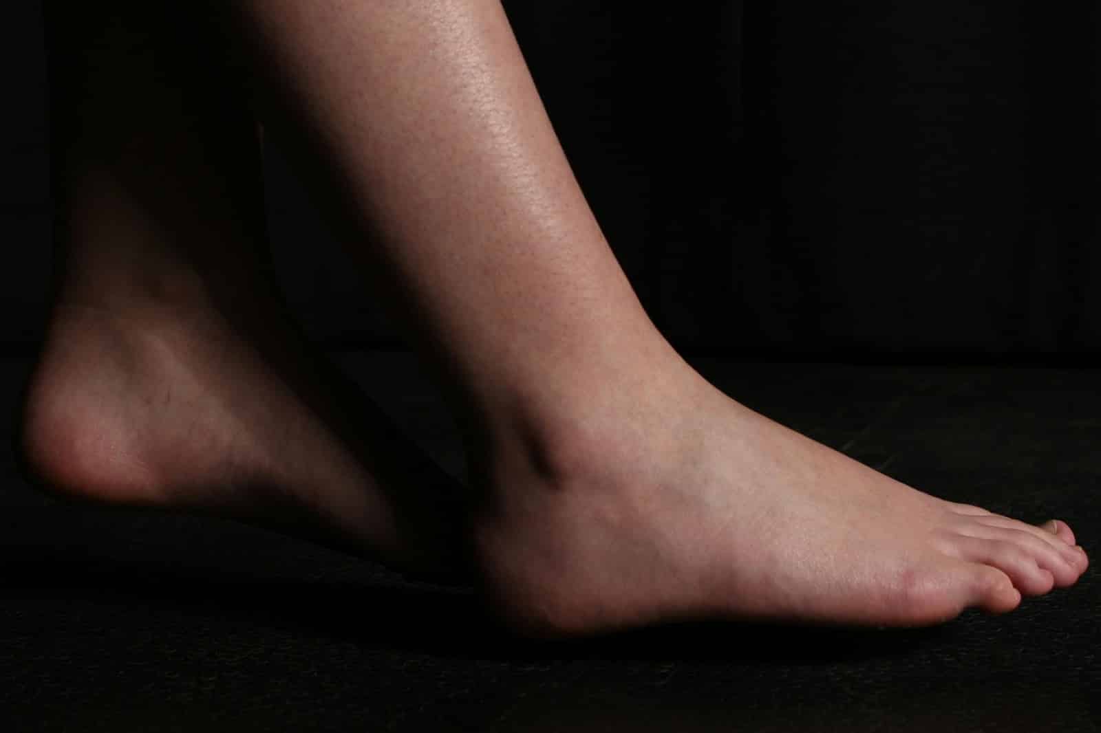 A picture of a man’s leg and ankle