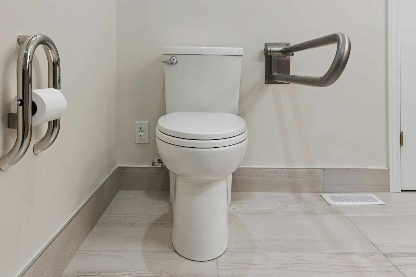 A picture of a toilet.