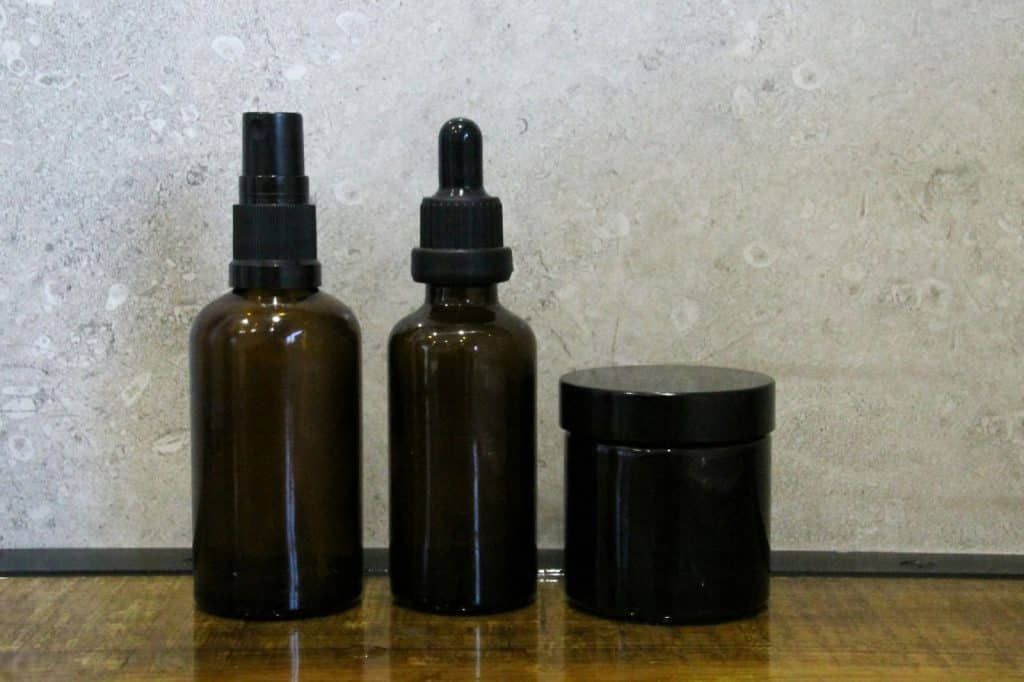 A mocked-up bottles.