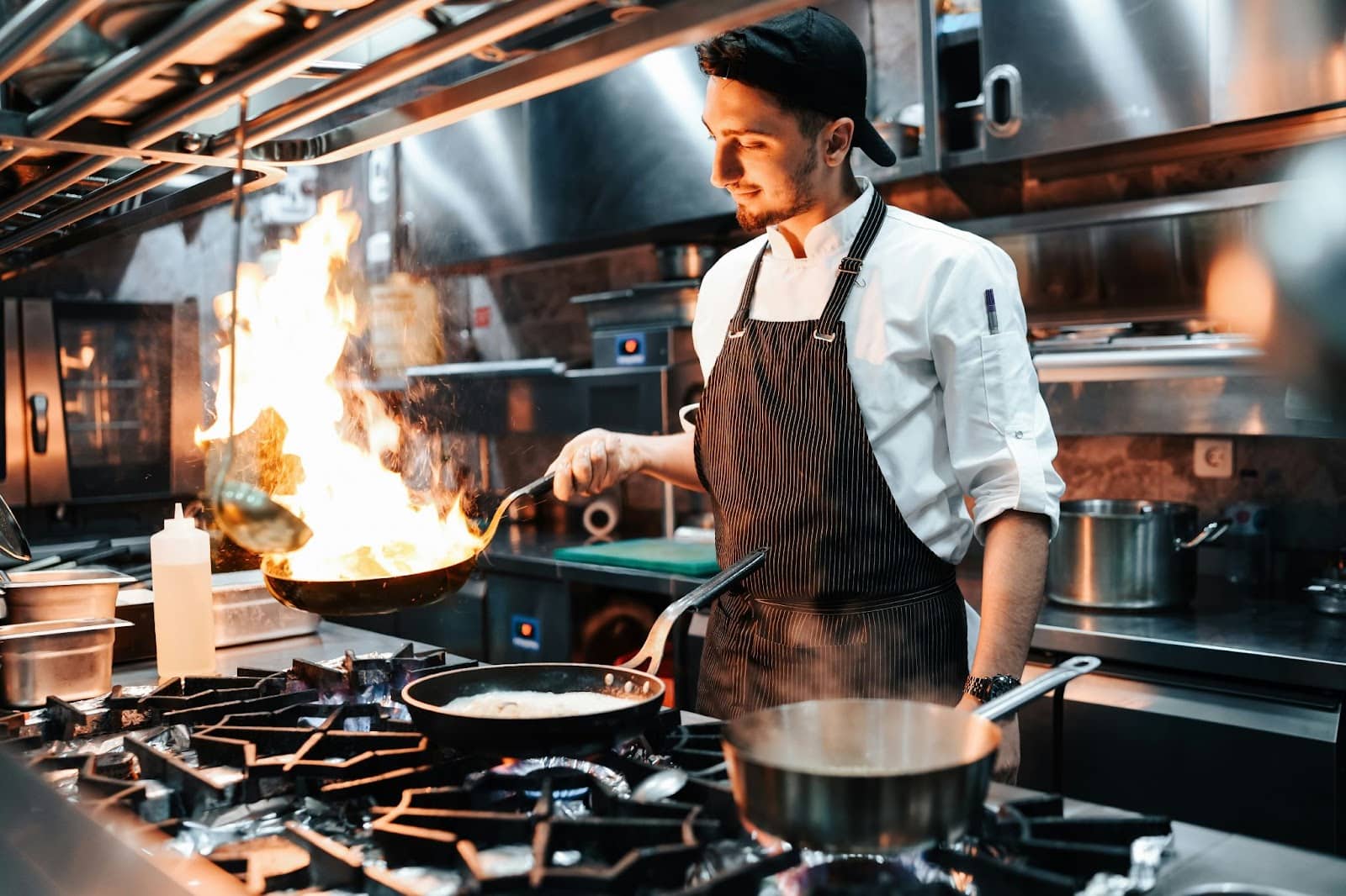 A picture of a chef.