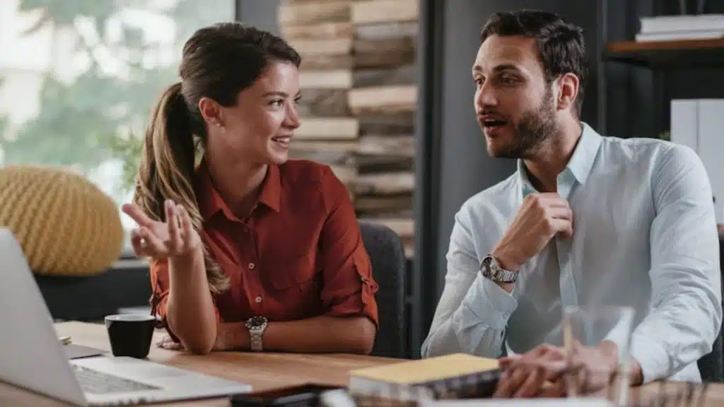 Man listening and actively working to meet his partner’s needs respectfully
