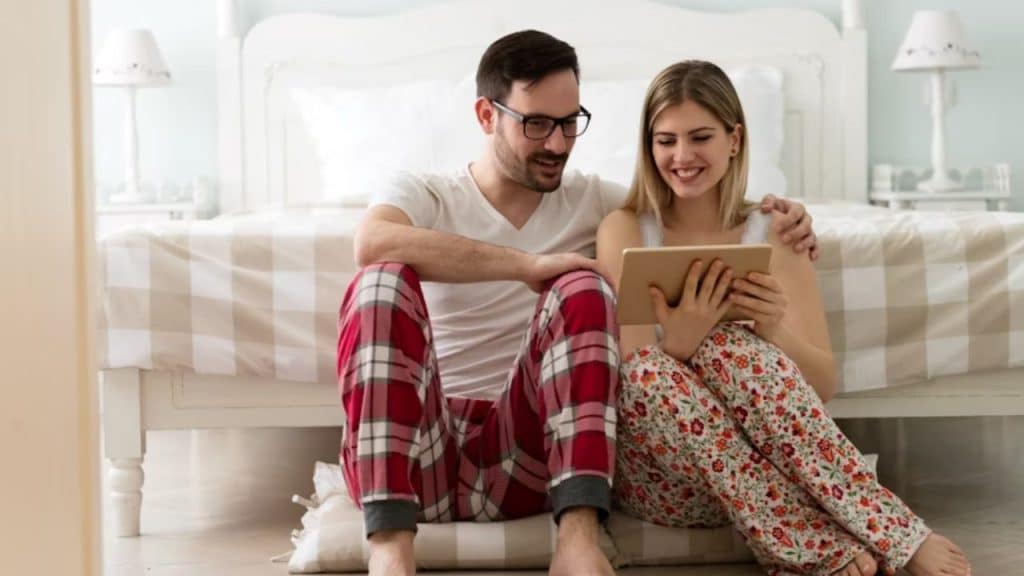 Man actively engaging in clear and respectful conversation with his partner
