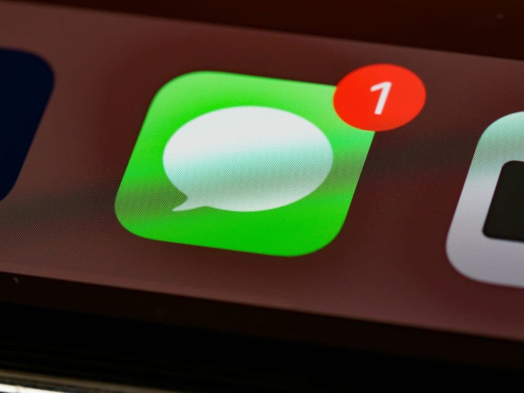 A message notifications