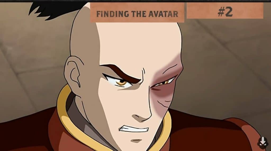 A picture of zuko
