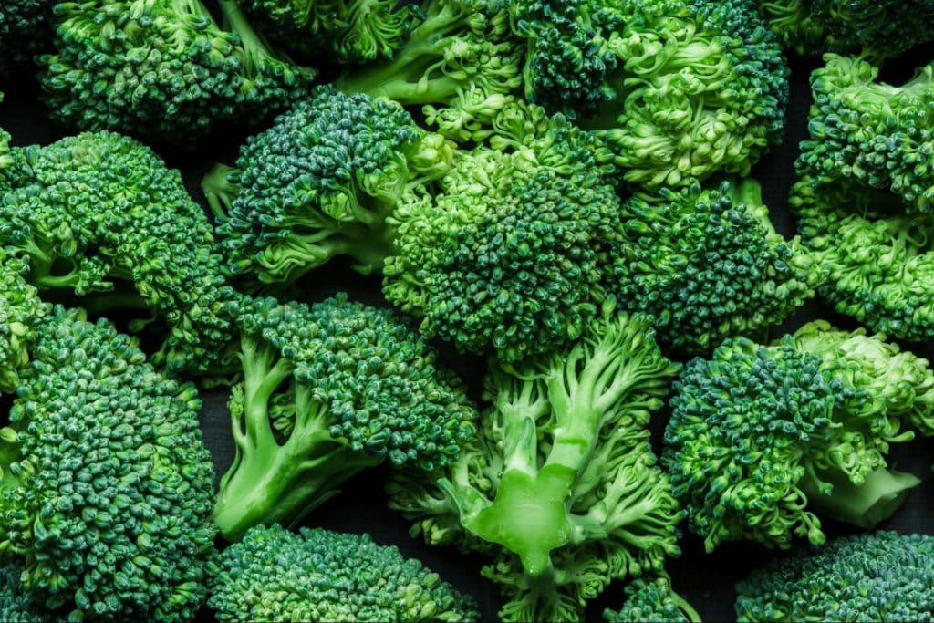 A close-up picture of broccoli.