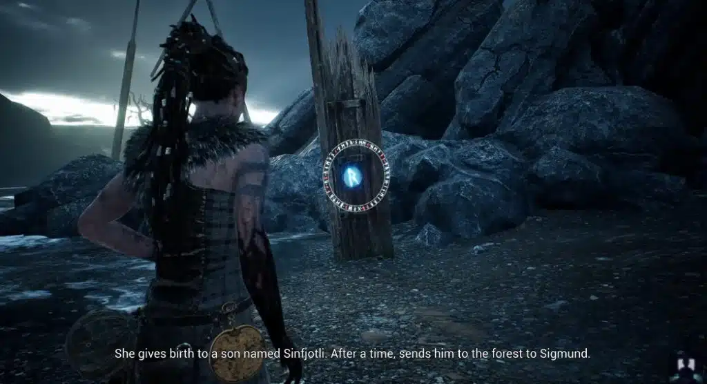 A picture of Senua