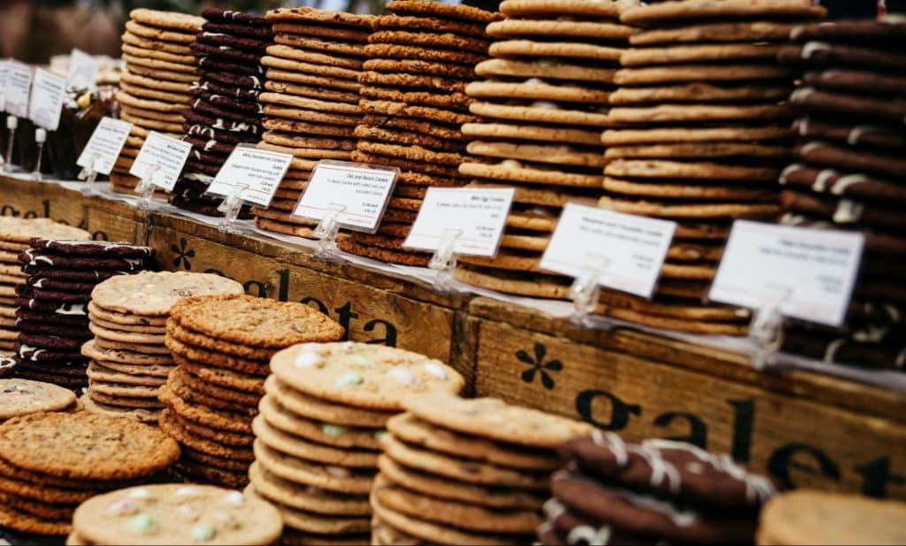 A picture of cookies