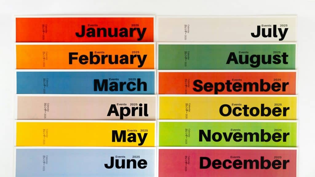 Months of the year