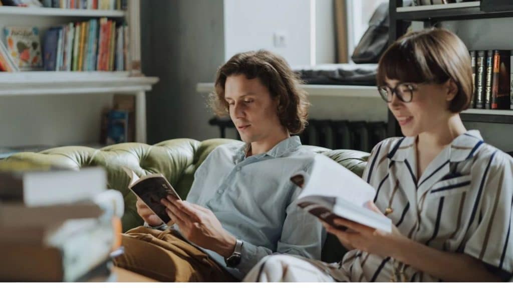 Woman using a gentle tone while engaged in a private conversation