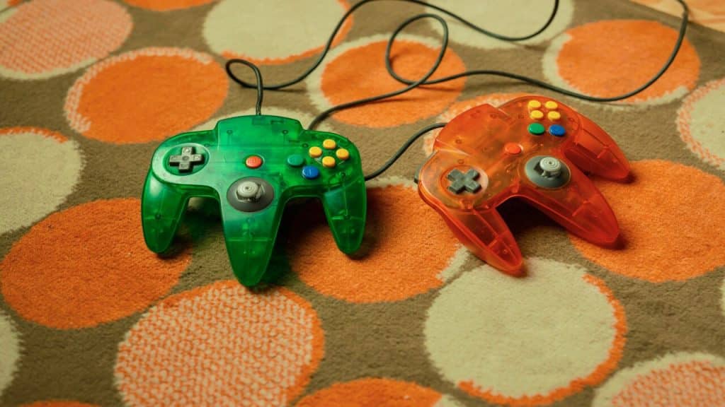 Retro game controllers