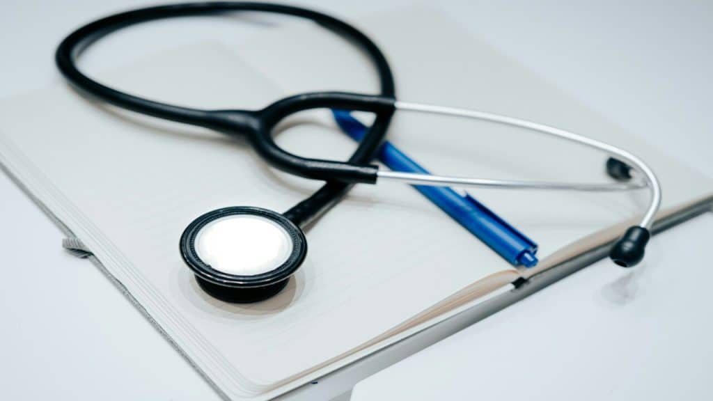 A doctor’s stethoscope
