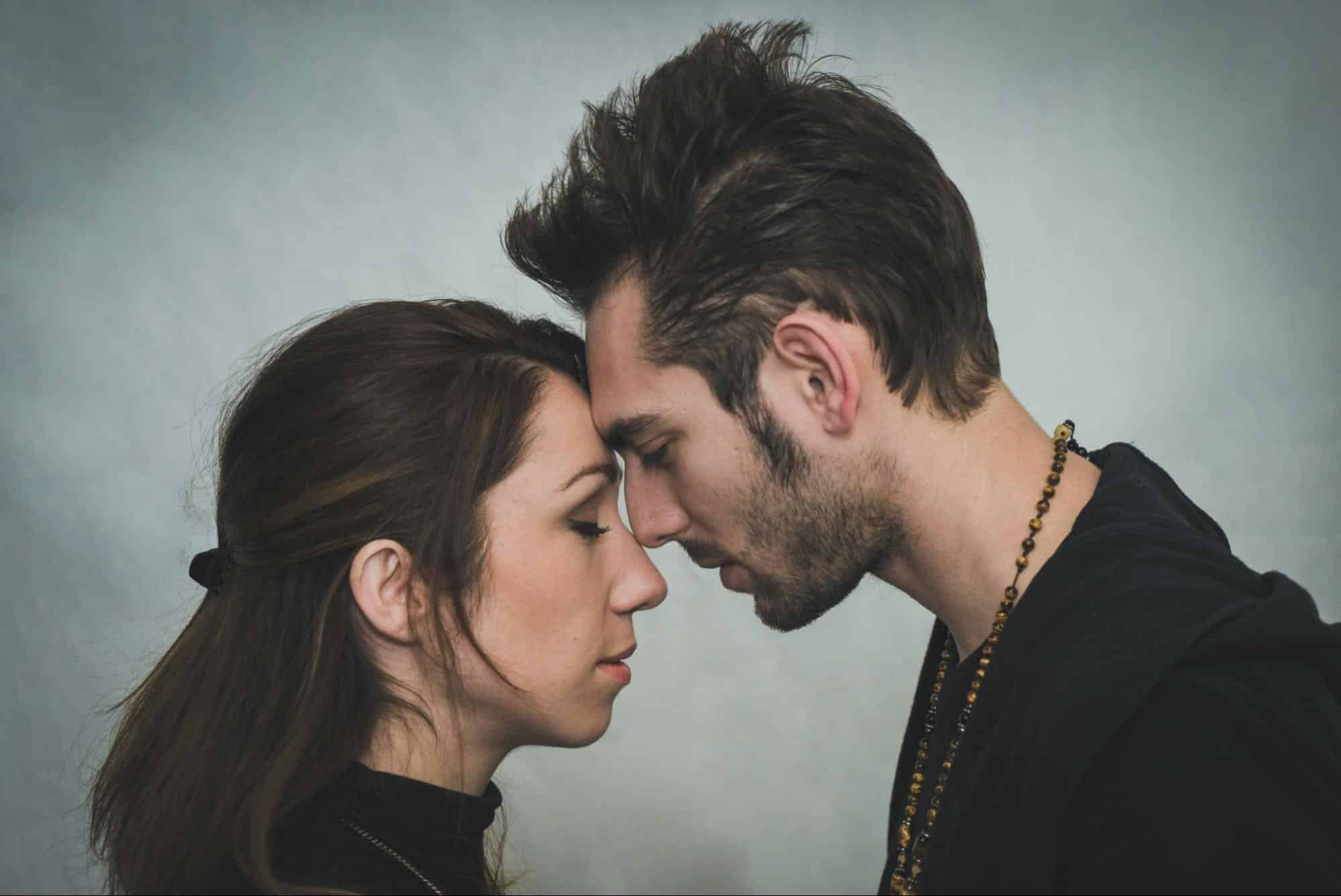 A man and woman looking tired.