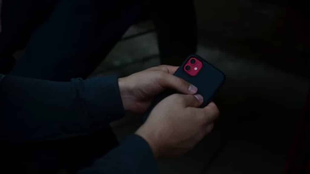 Man taking a tech timeout to prevent mental exhaustion.