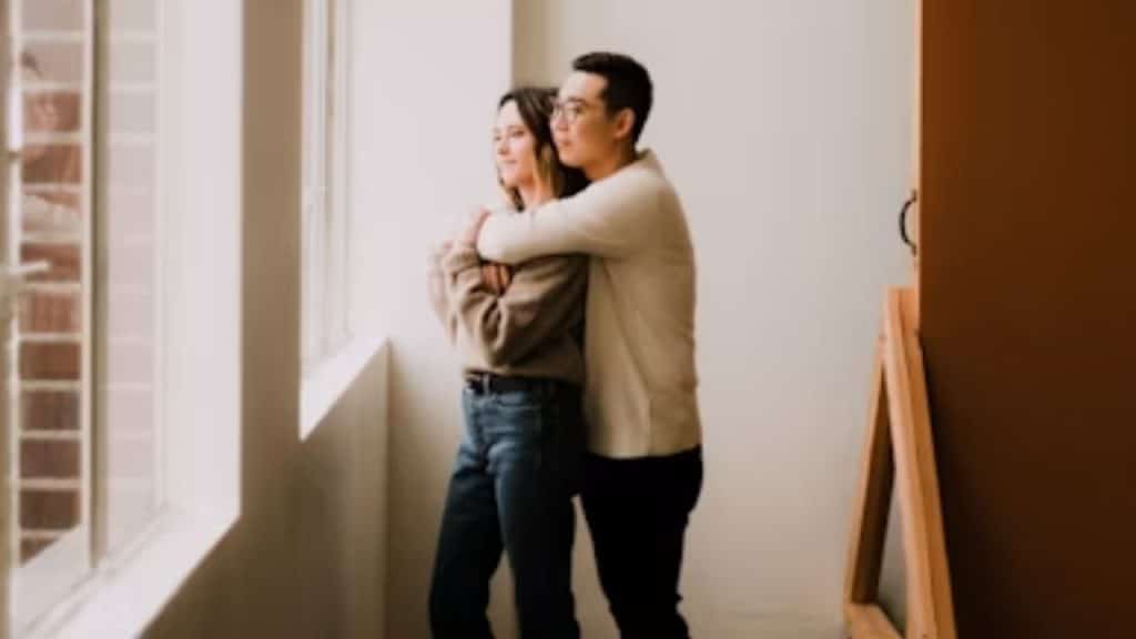 Man creating a safe emotional space for his partner.