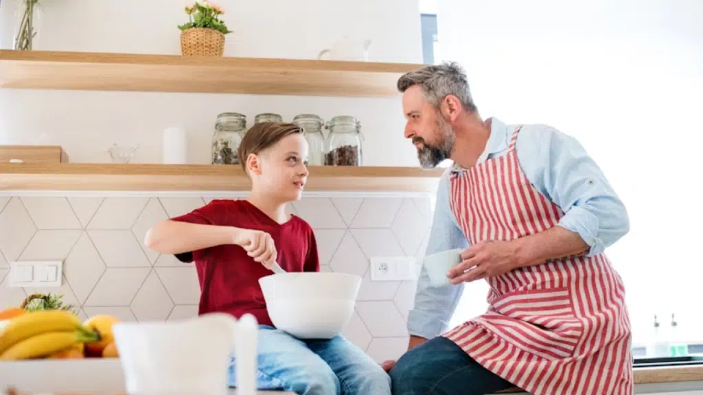 Dad opening up about his past mistakes to connect with his teen