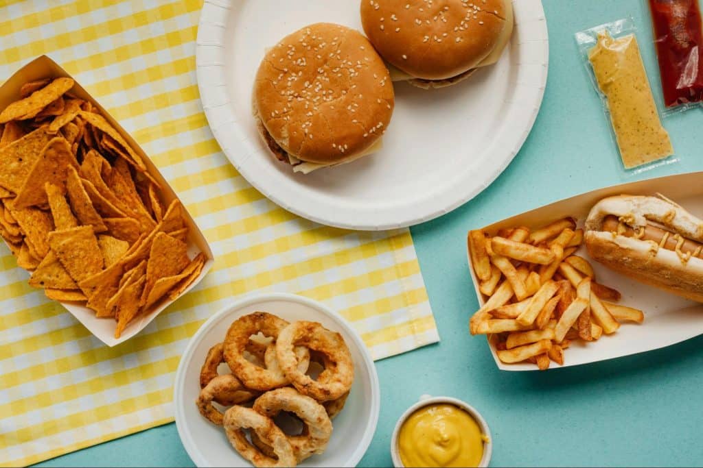 A picture of a fried foods 