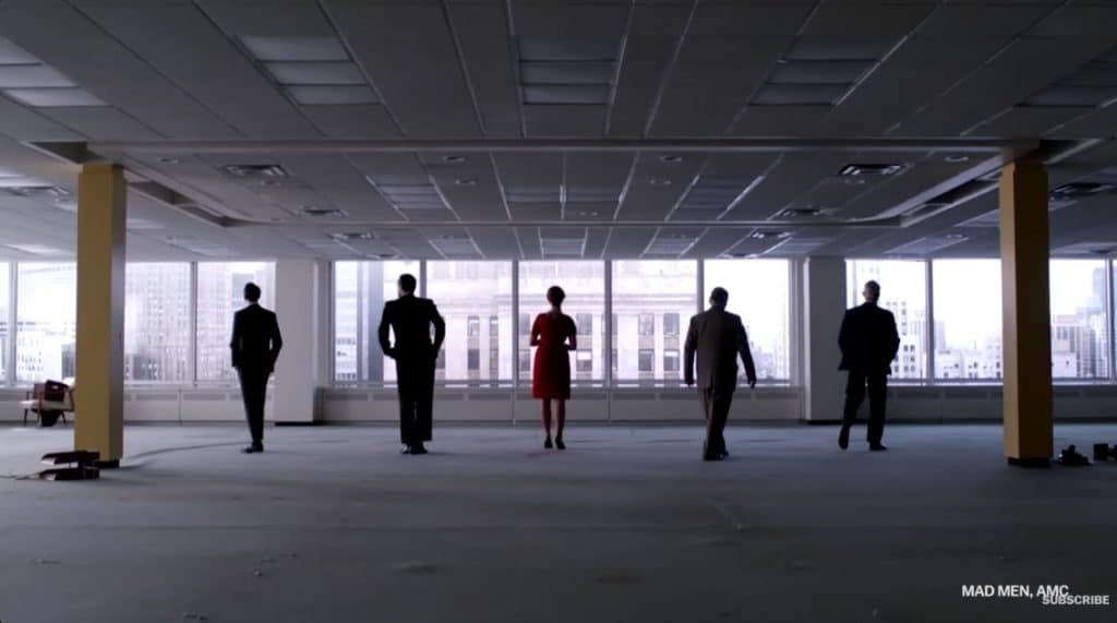 A picture of an iconic scene in the series.