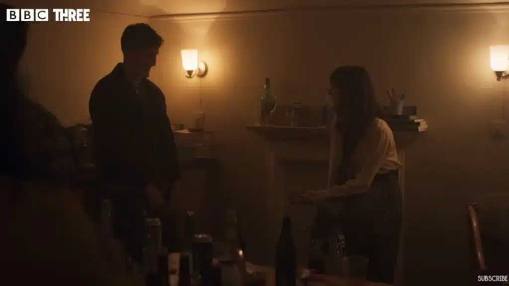 A scene where marianne and connell just met