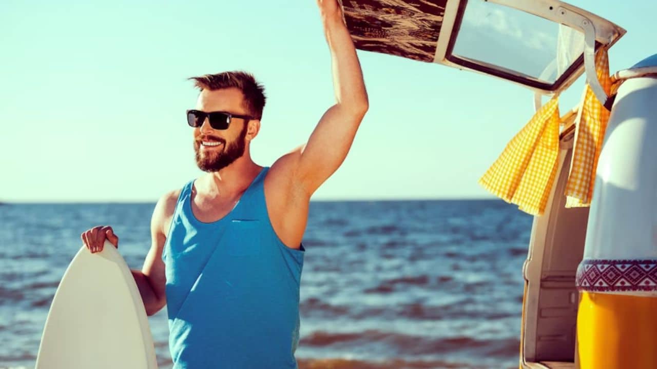 Man using summer for personal adventures instead of dating.