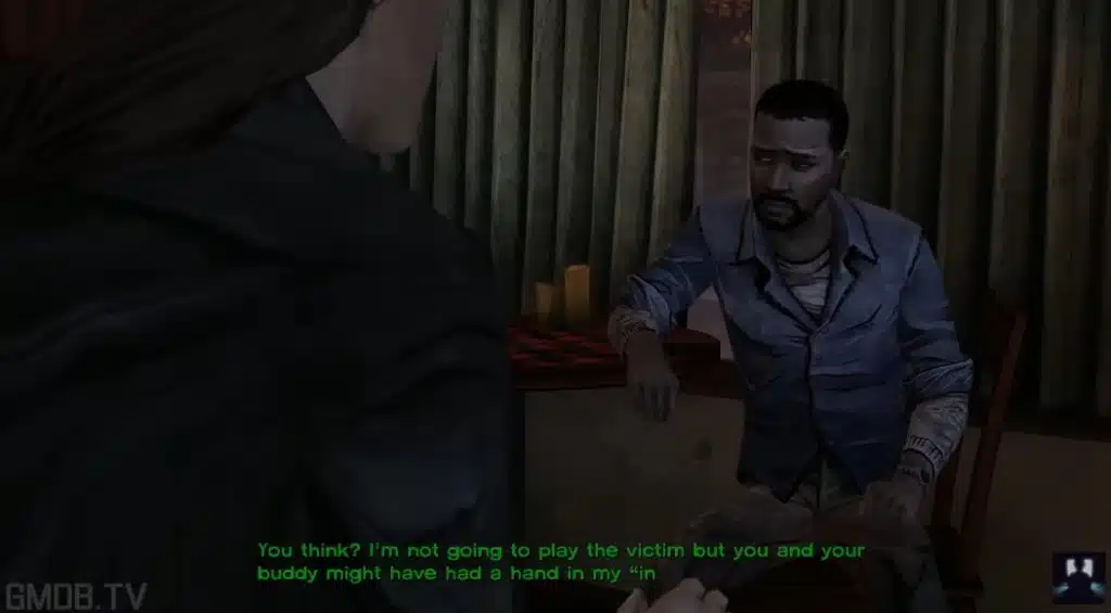 A picture of a walking dead telltale game