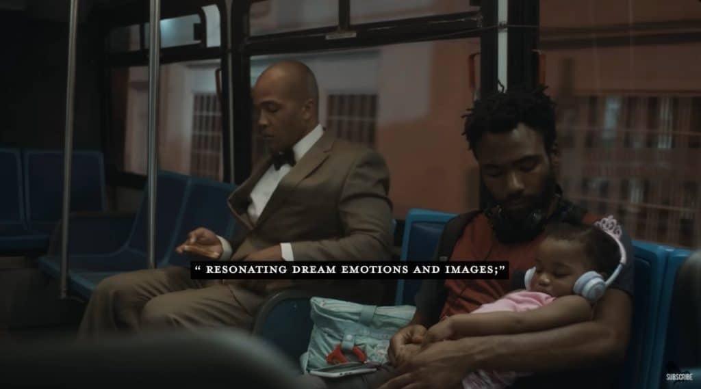 A man holding a baby.