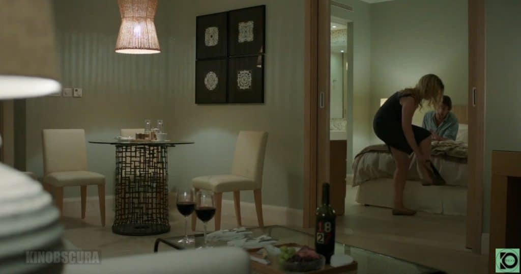 A scene where Jesse and Celine was arguing