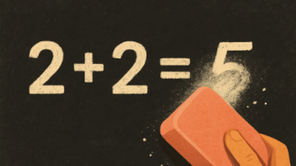 An image depicting the concept of unlearning.