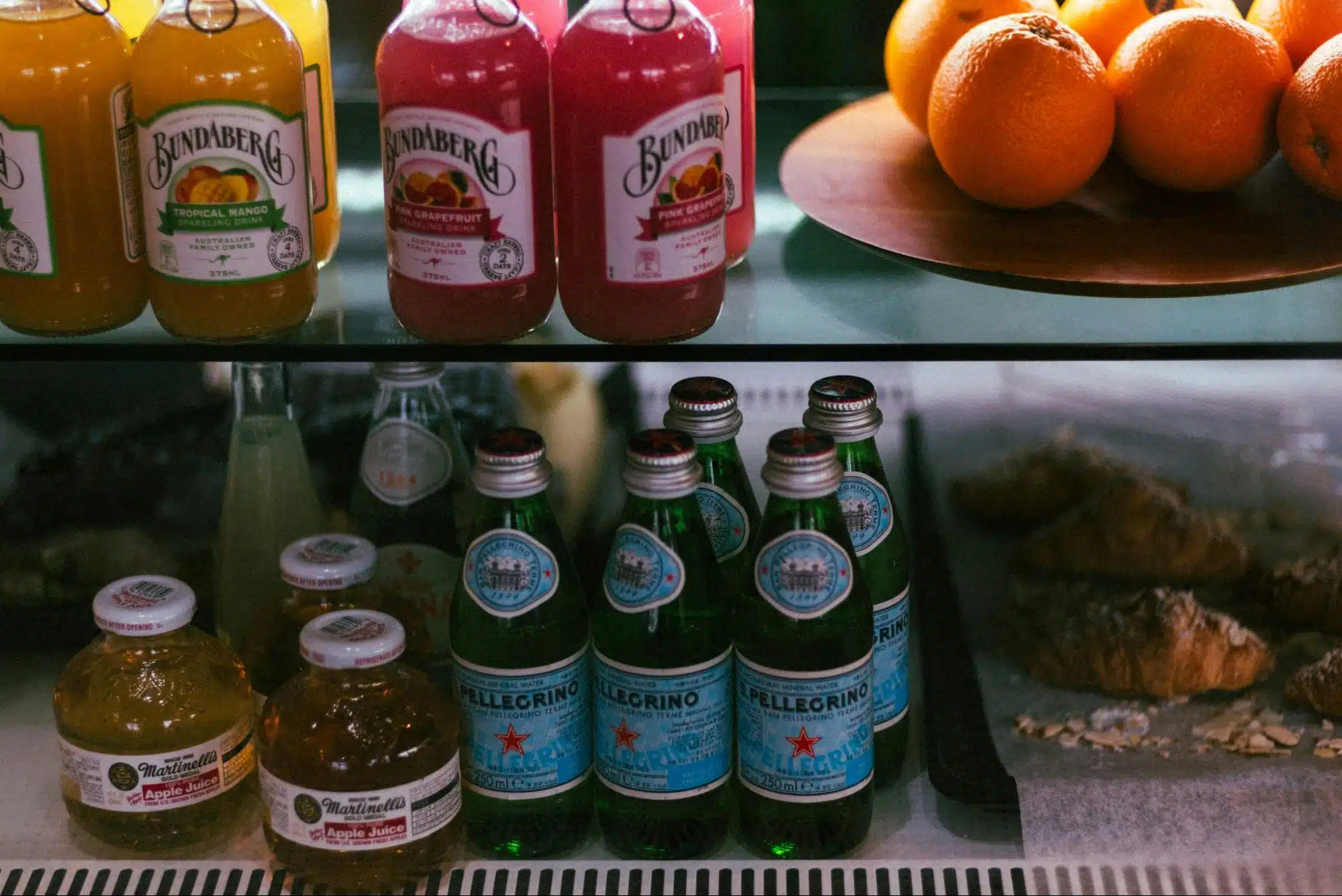 A picture of fruit juice.