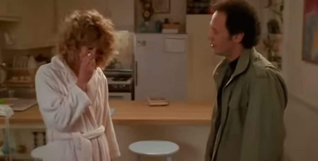 A picture of sally and harry