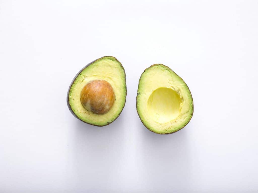 A picture of an avocado.