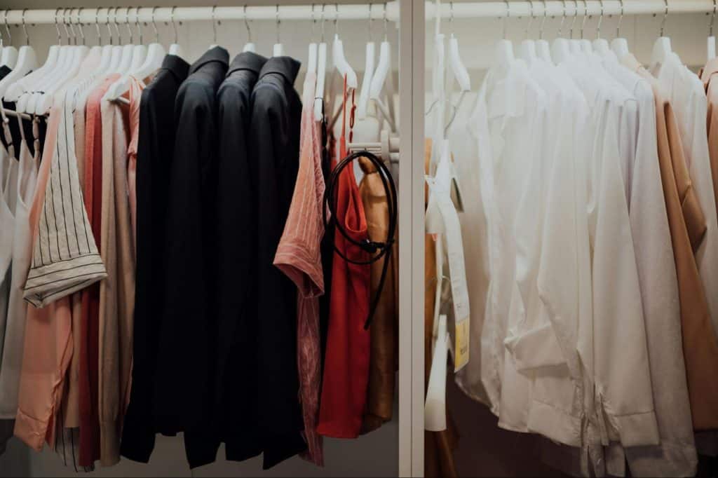 A picture of a simple wardrobe