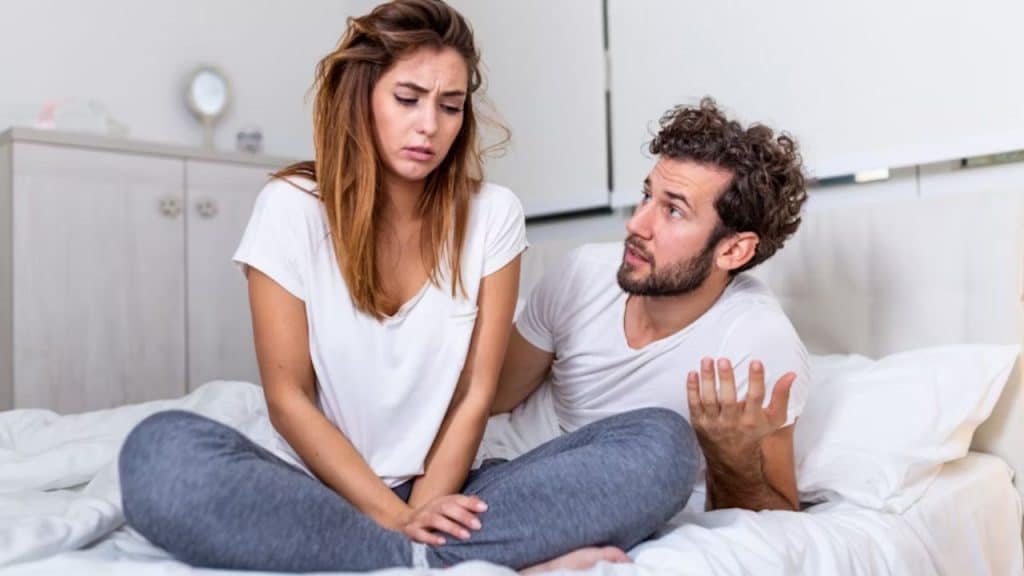 Wife asserting boundaries while feeling disrespected by partner.