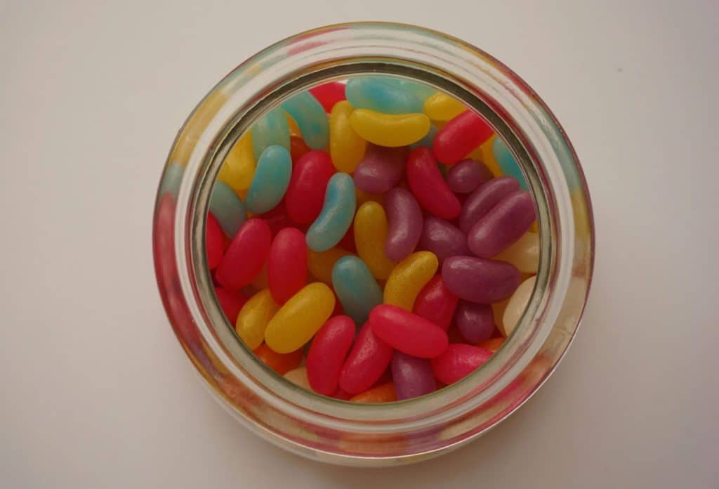A picture of a jelly bean