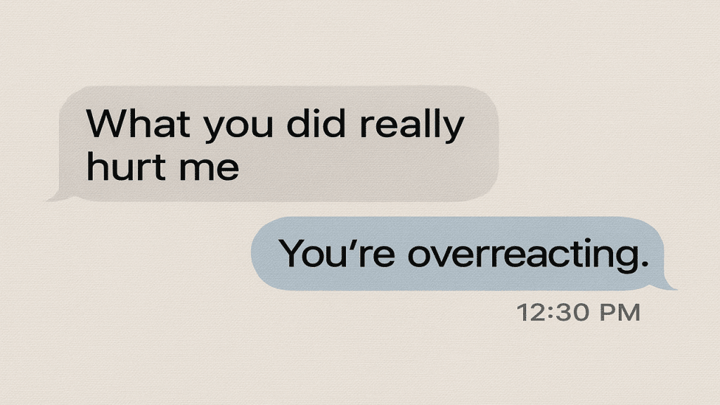 A screenshot of a chat message.