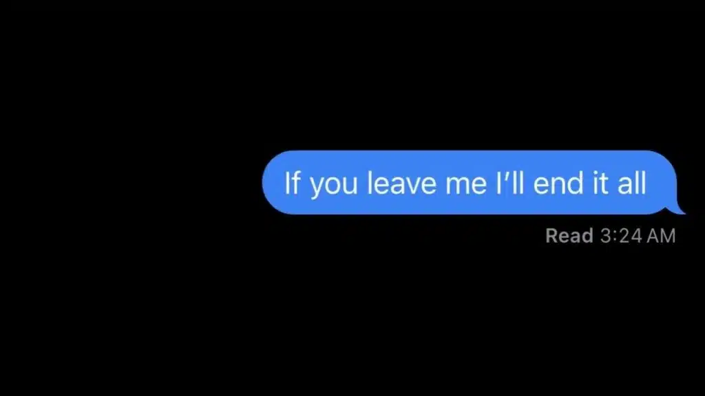 A screenshot of a chat message.