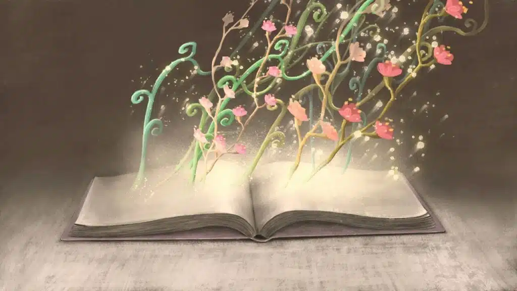 An illustration depicting a fairytale