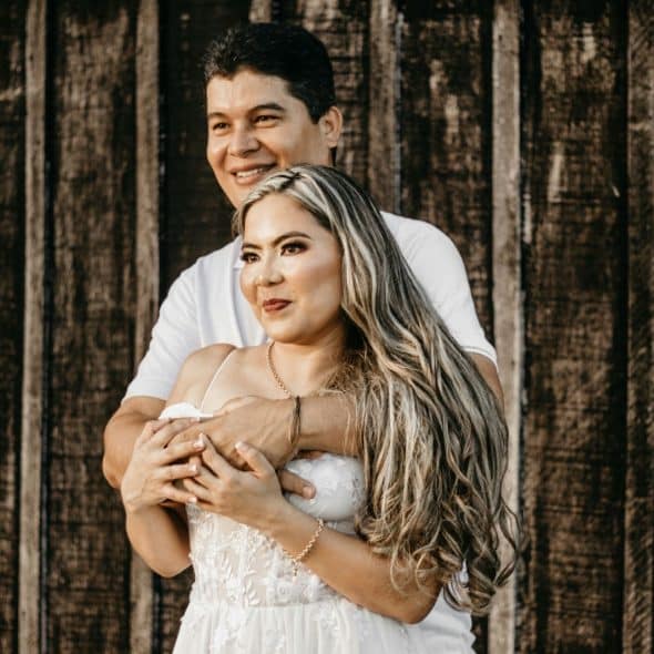 A picture of a couple