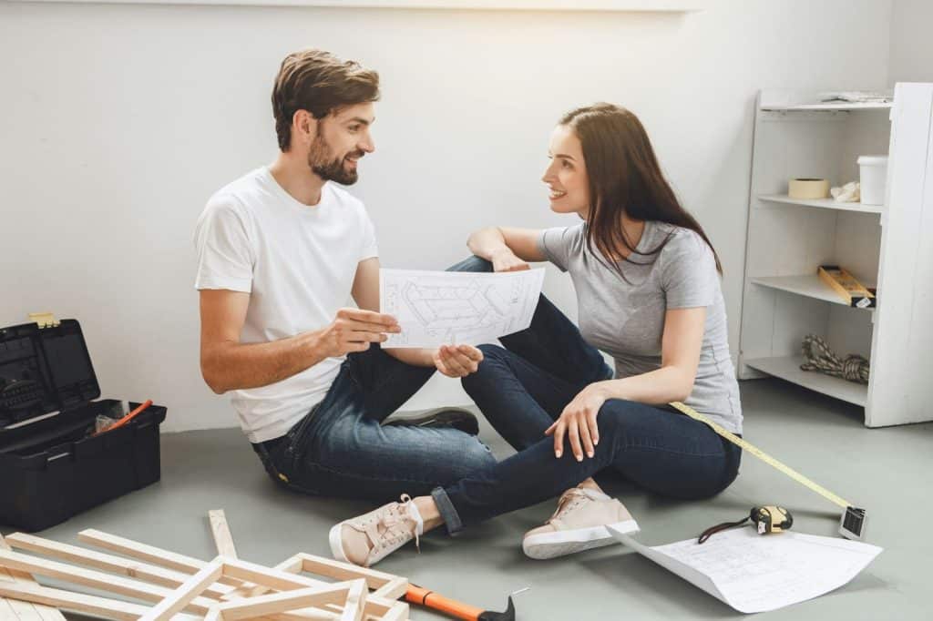 A man and woman having goals
