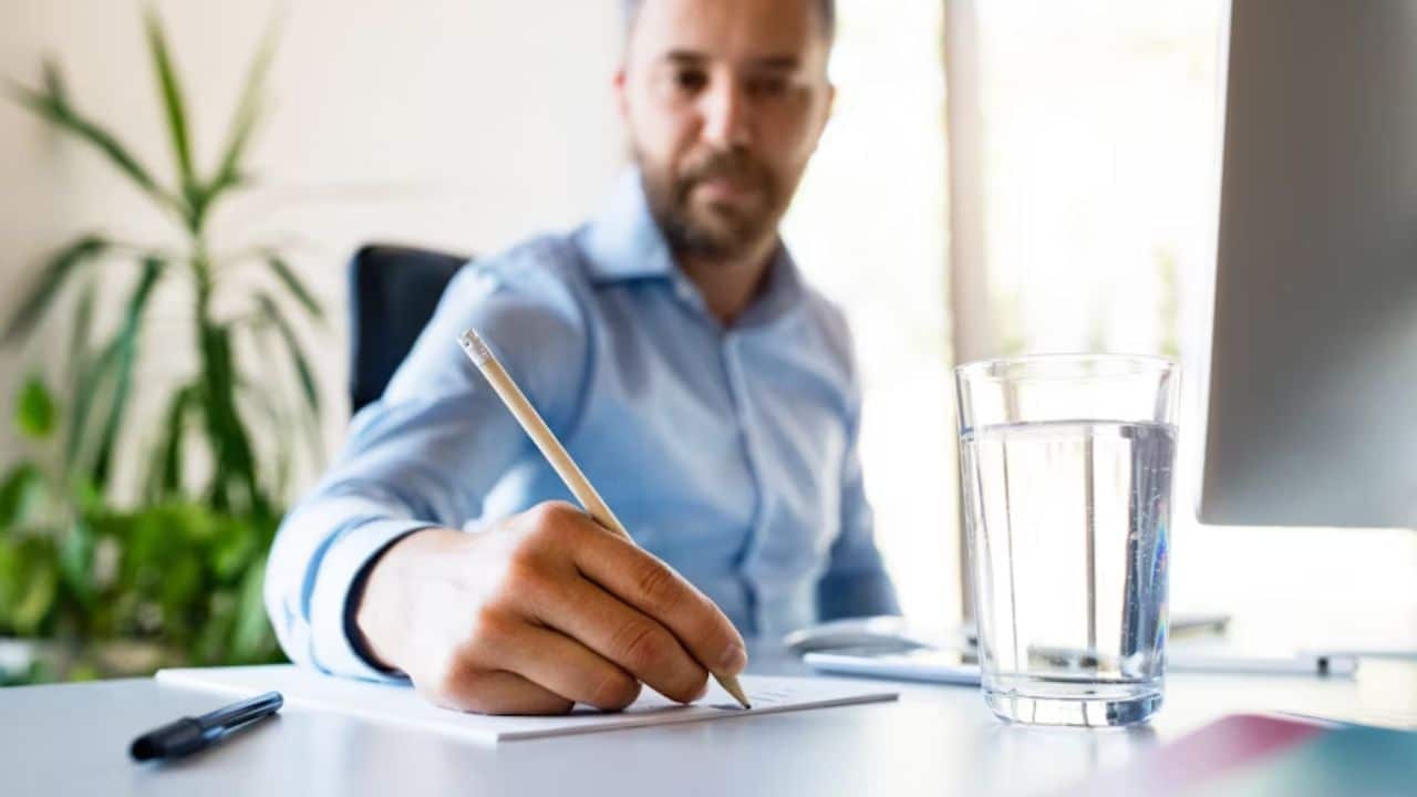 ALT Text: Man prioritizing mental health amid difficult relationship decision.