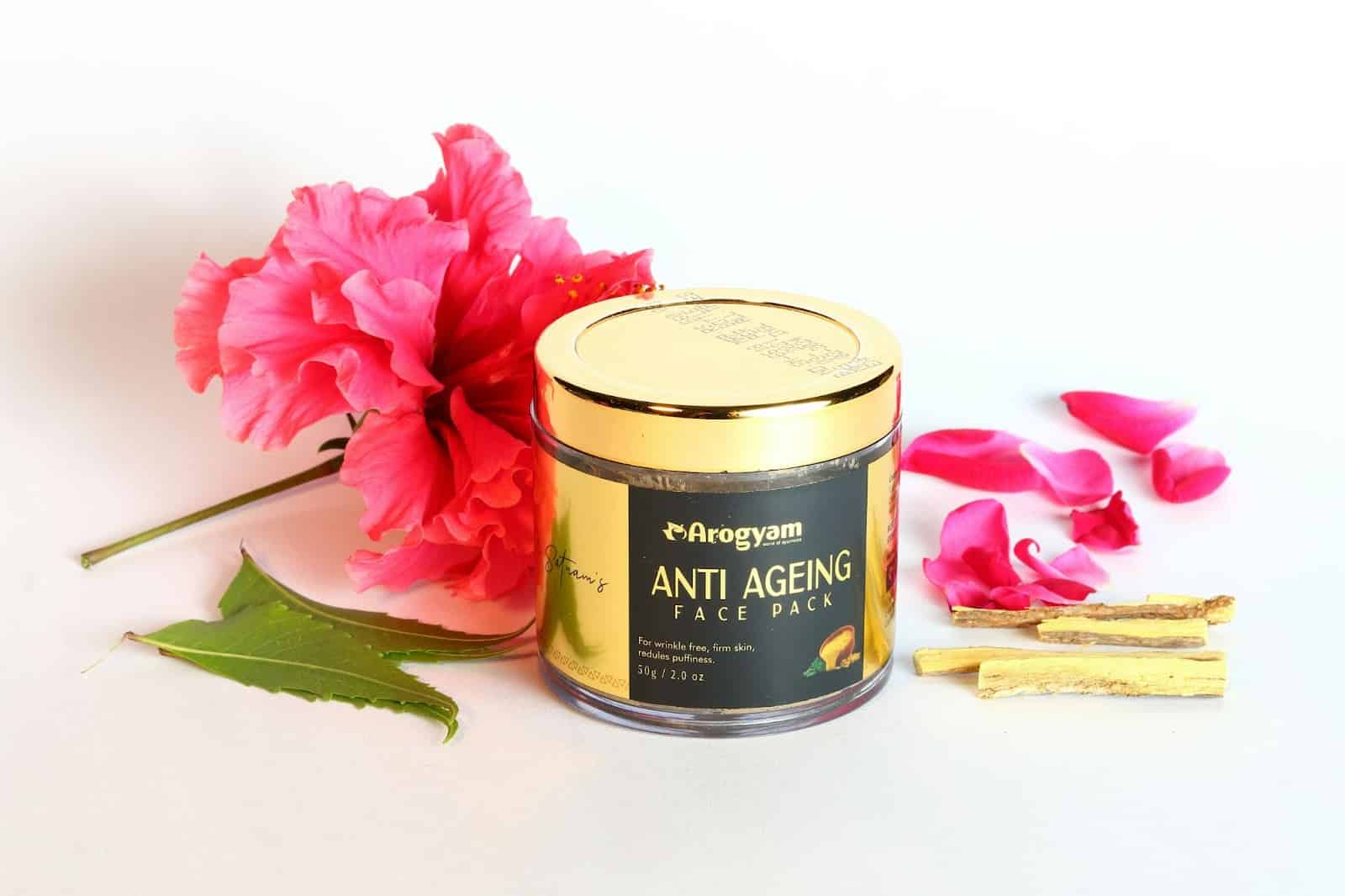 A picture of a product of anti-aging.