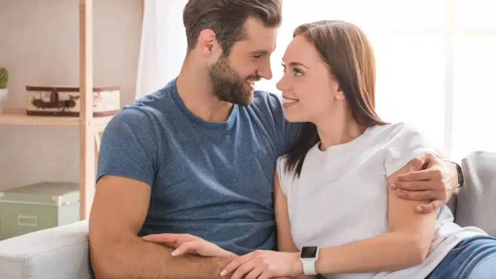 Couple stopped trying to win the argument.