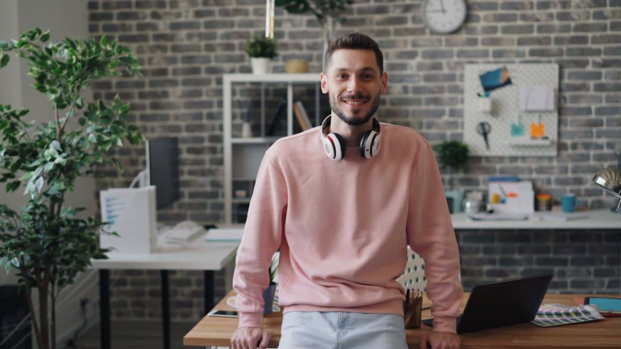 Man in quiet self-reflection, preparing for emotional commitment.