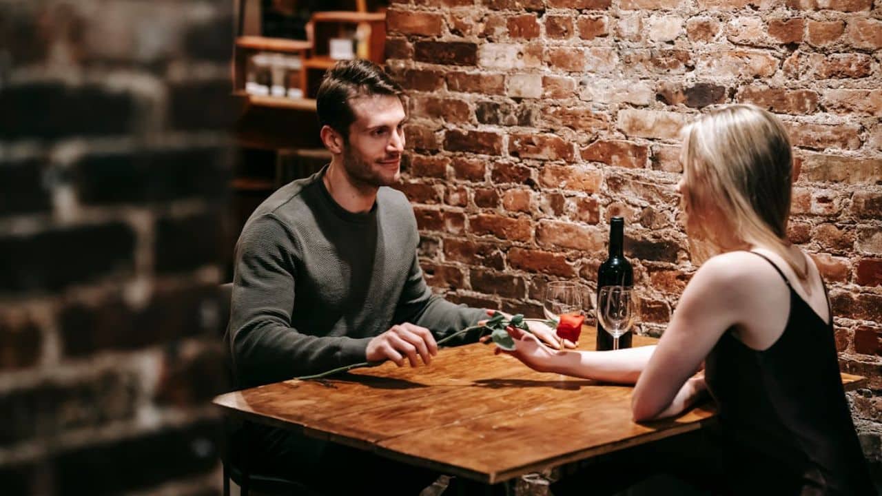 Couple speaking each other’s love languages in everyday life.