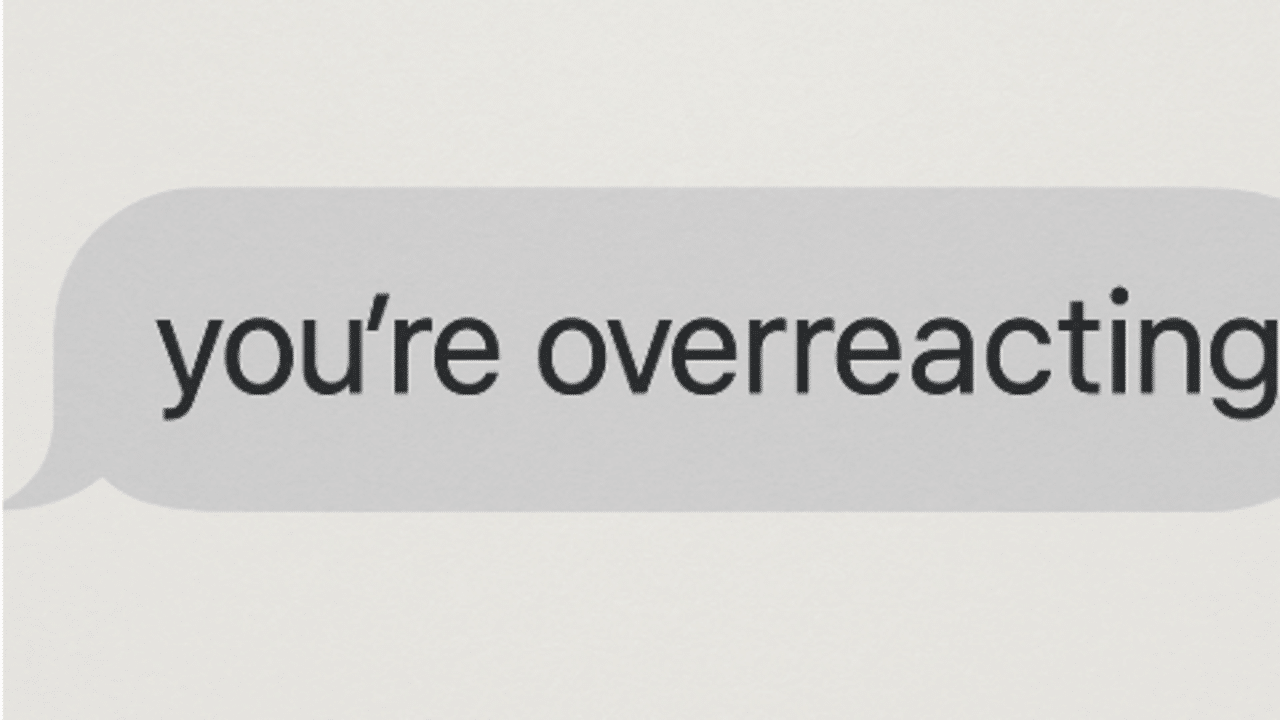 A screenshot of a message.