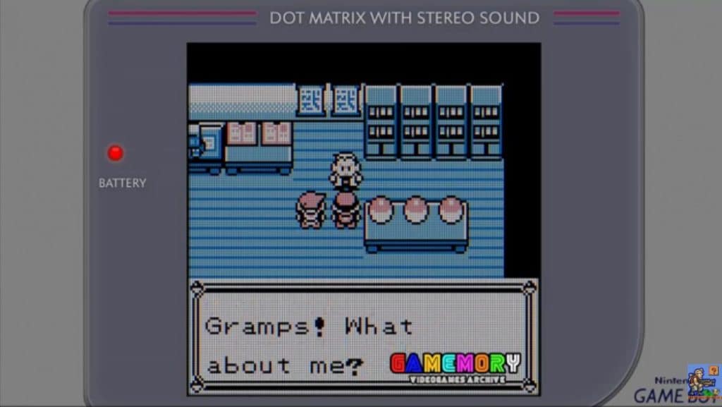 A picture of pokemon blue