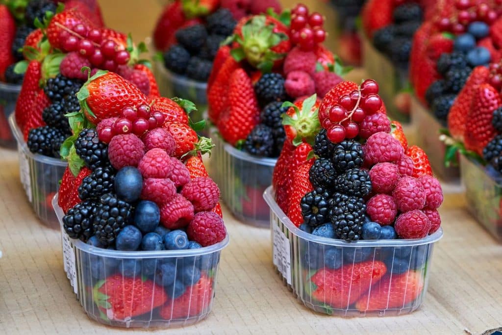 A picture of berries